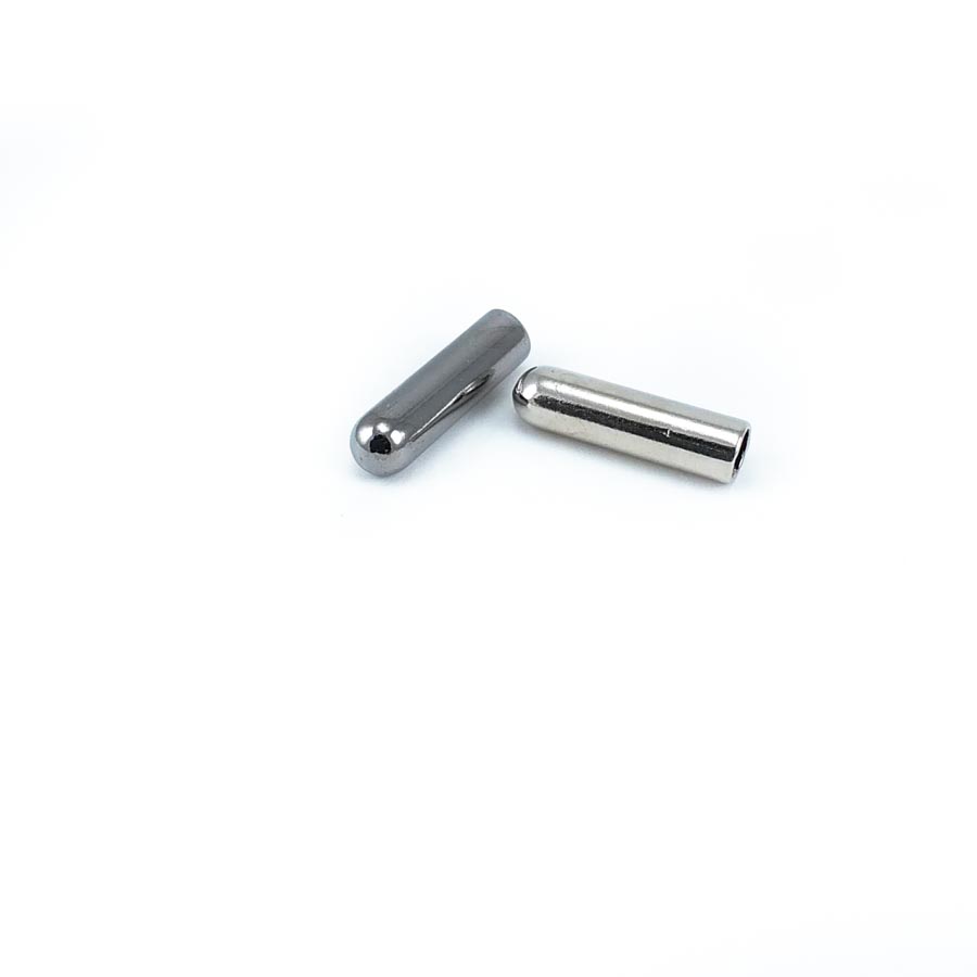 Lace end Metal 5 mm Diameter Length 20 mm E 2092