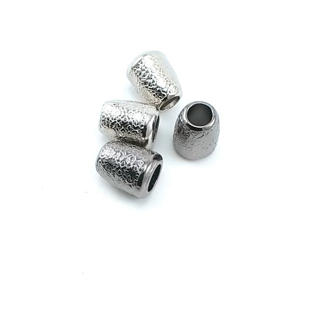 Bağucu 5 mm Delik Çapı Metal Kordon Ucu E 283