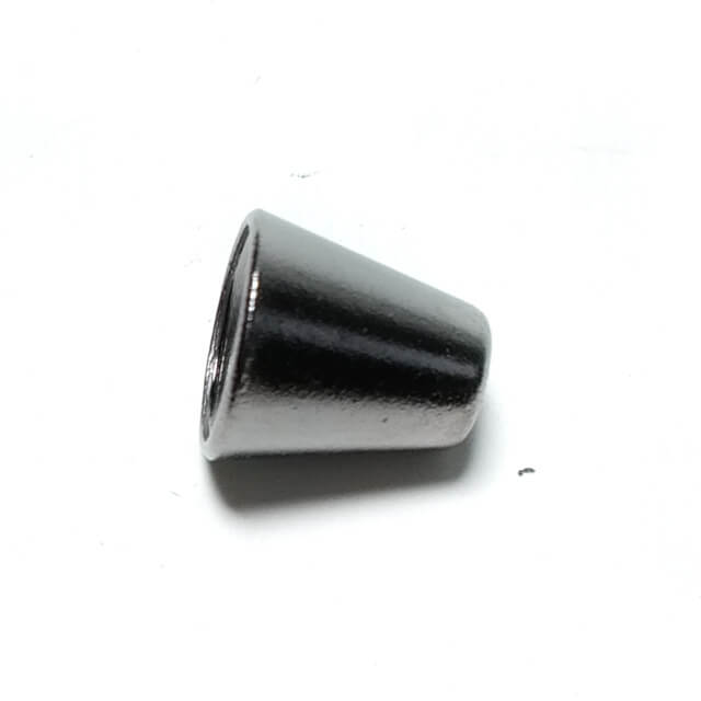 Metal cord end diameter 4 mm length 10 mm
