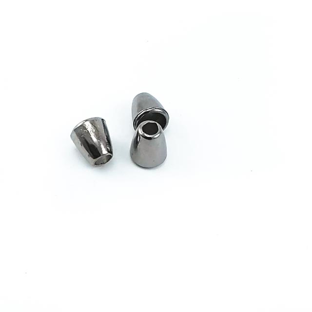 Metal cord end diameter 4 mm length 9 mm