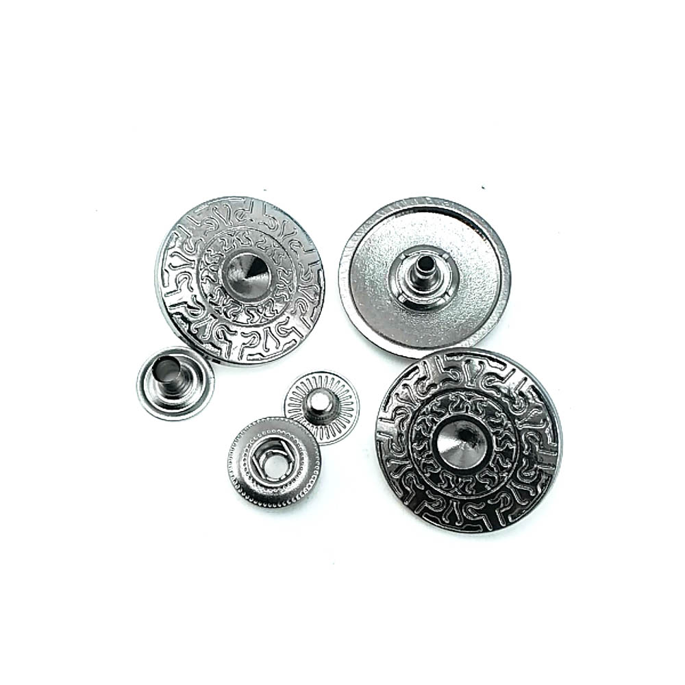 Taşlı Mont Çıtçıt Düğmesi 23 mm  36 boy B 48