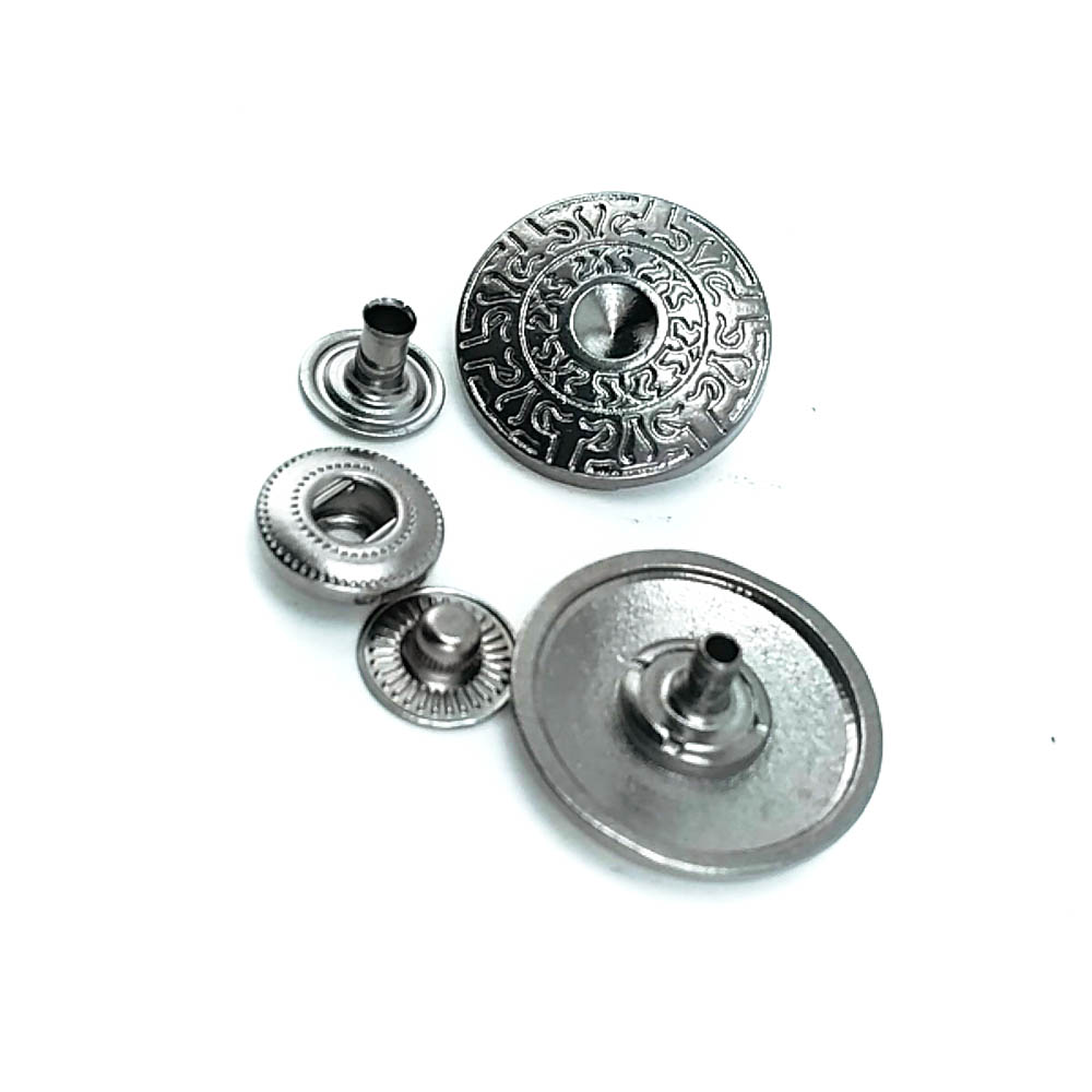 Taşlı Mont Çıtçıt Düğmesi 23 mm  36 boy B 48