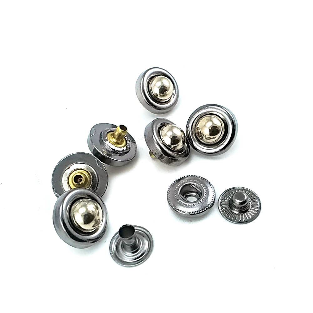 Double Color Metal Snap Fasteners Button 14 mm 22 L B 70
