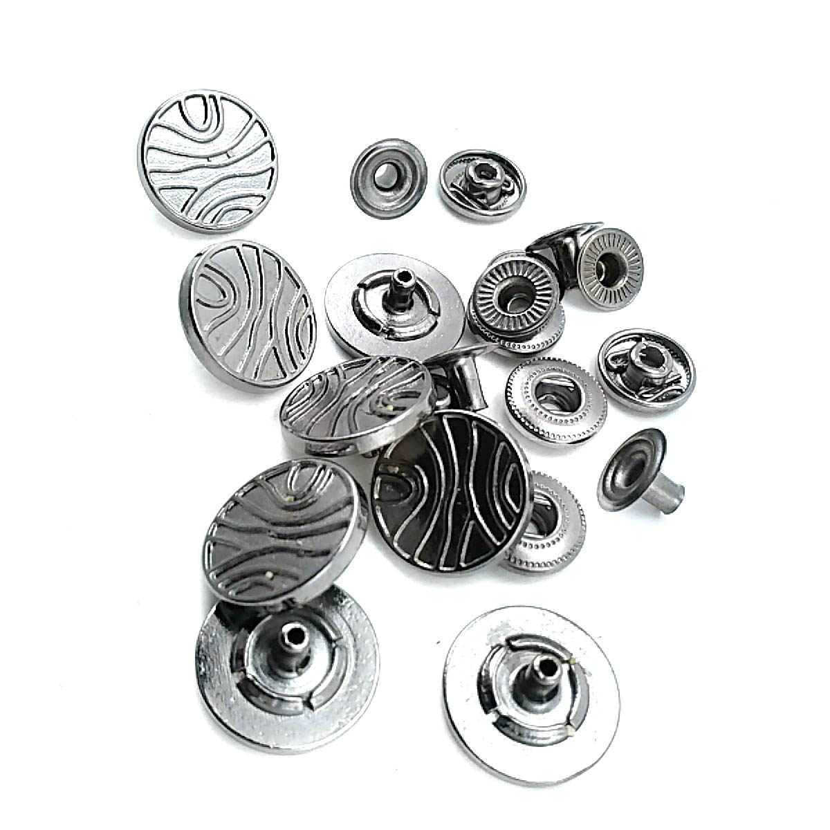 Çıtçıt Düğme Mineli Renkli Çıtçıt Düğme 17 mm B 88