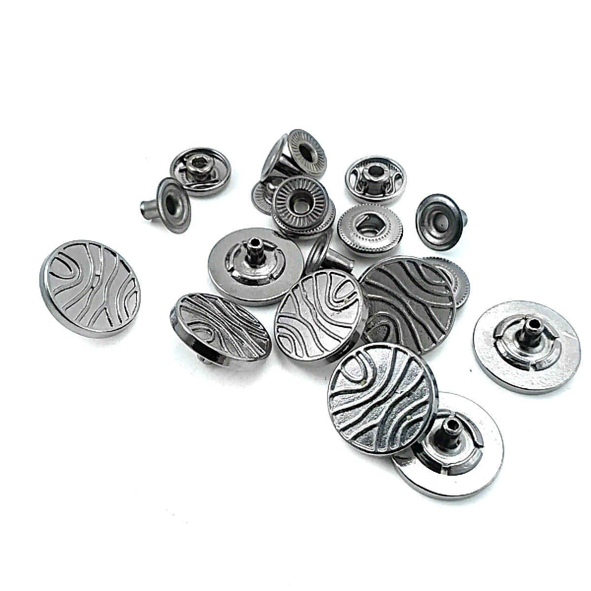 Çıtçıt Düğme Mineli Renkli Çıtçıt Düğme 17 mm B 88
