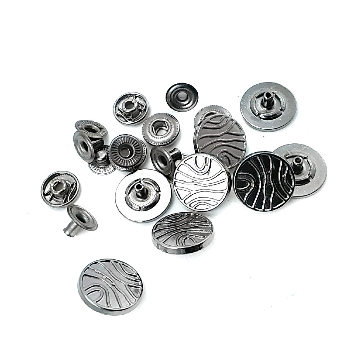 Çıtçıt Düğme Mineli Renkli Çıtçıt Düğme 17 mm B 88