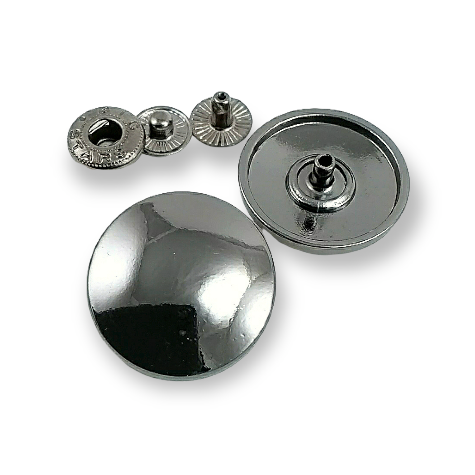 Bombeli Çıtçıt Kaban ve Mont Çıtçıt Düğmesi 25 mm - 43 boy E 1475 Bombeli Çıtçıt Kaban ve Mont Çıtçıt Düğmesi 25 mm - 43 boy E 1475