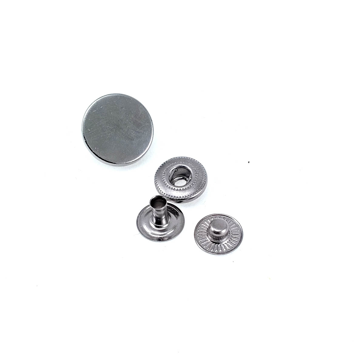 Convex Snap Fasteners Zamak Snap Buttons 15 mm 24 L E 1477 Convex Snap Fasteners Zamak Snap Buttons 15 mm 24 L E 1477
