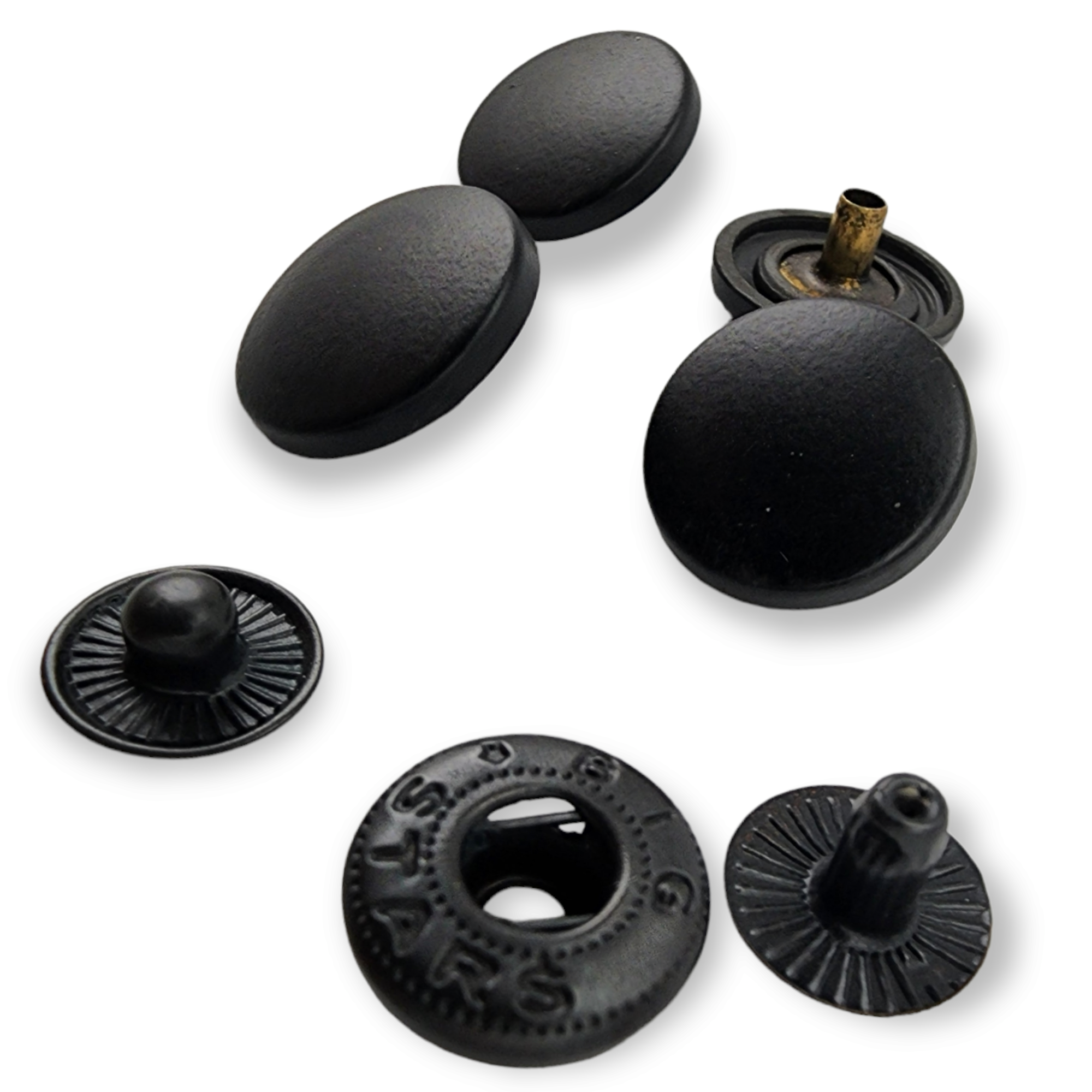 Convex Snap Fasteners Zamak Snap Buttons 15 mm 24 L E 1477 Convex Snap Fasteners Zamak Snap Buttons 15 mm 24 L E 1477