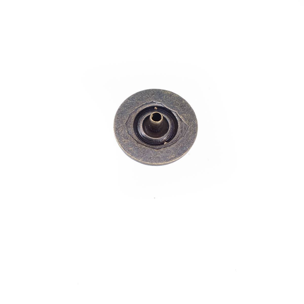 Metal Yıldız Tasarımlı Çıt çıt Düğme 17 mm - 27 boy E 1482