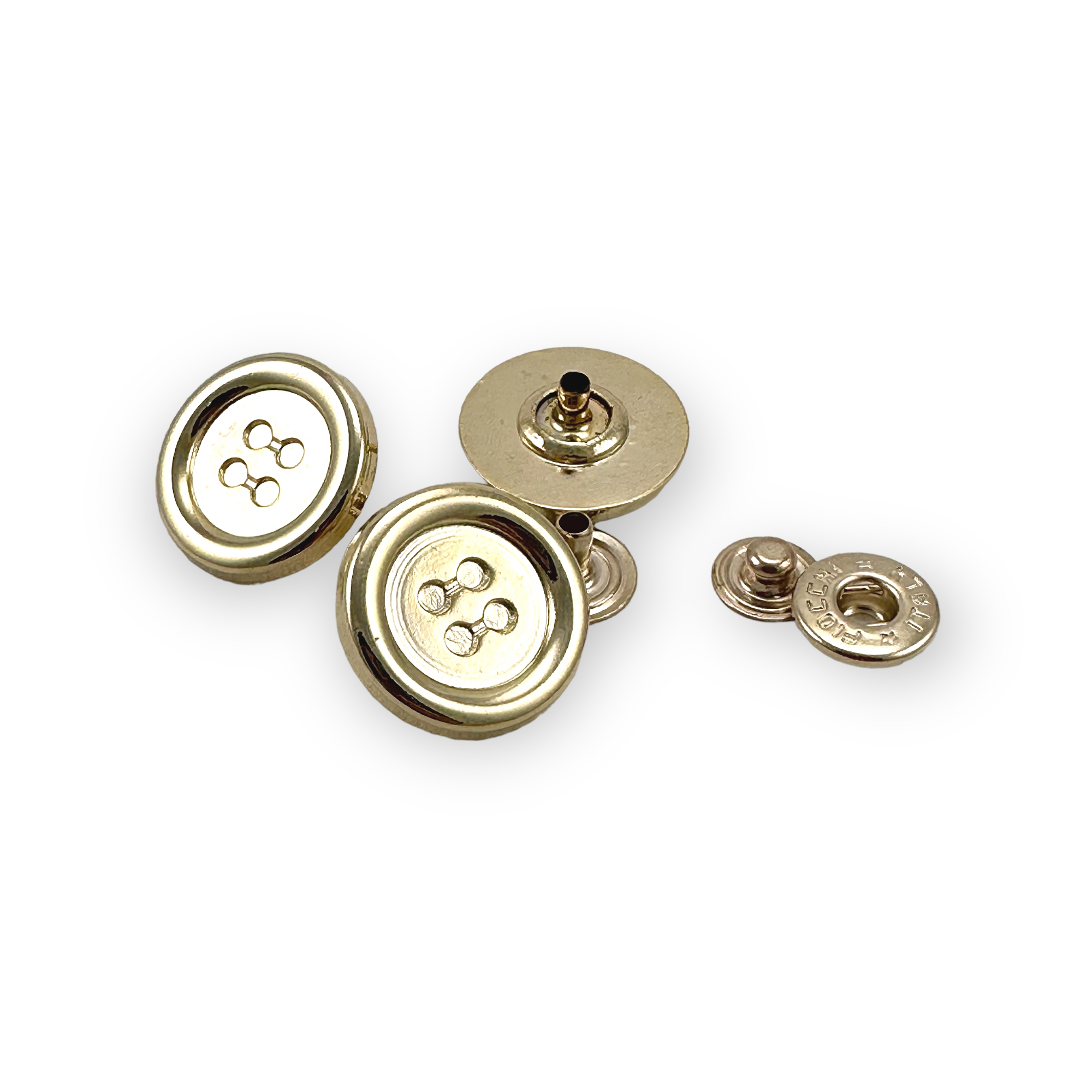 Delikli Düğme Tasarımlı Çıtçıt Düğme 22 mm - 34 boy E 1504
