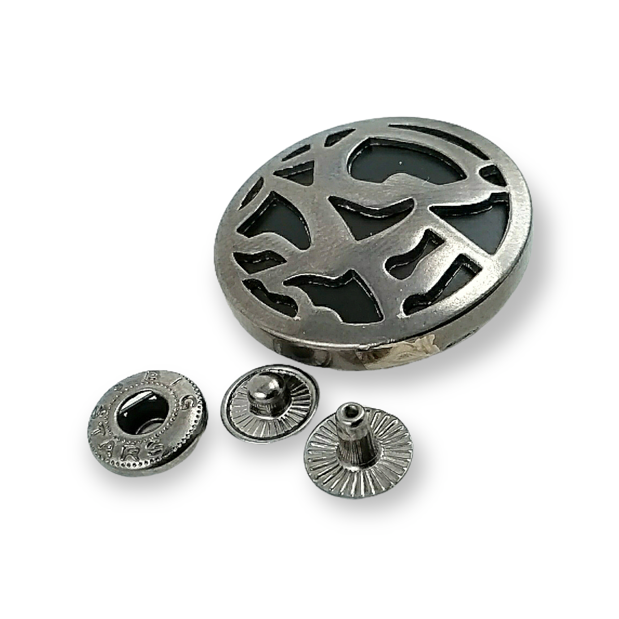 Mineli Ceket Ve Mont Çıtçıt Düğmesi 34 mm - 54 boy E 1536