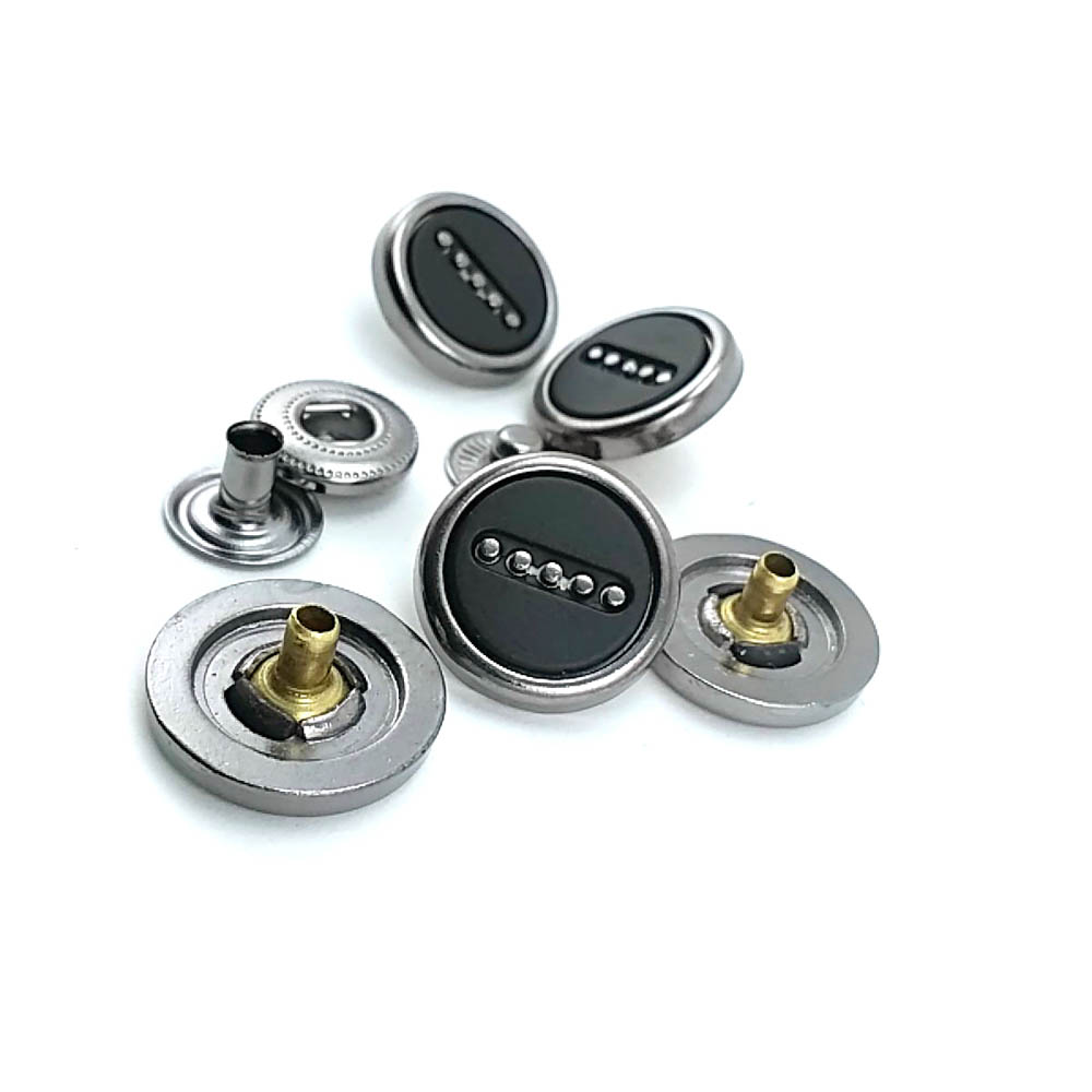 Enamel Coat Snap Fasteners Button 17 mm 27 L E 1555