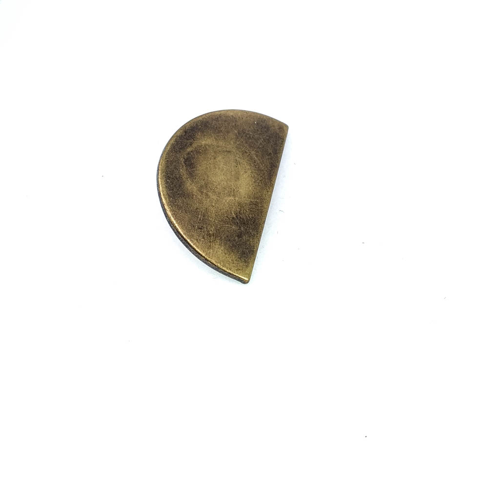 Yarım Daire Şekil Dış Giyim Çıtçıtı 30 x 17 mm E 1579