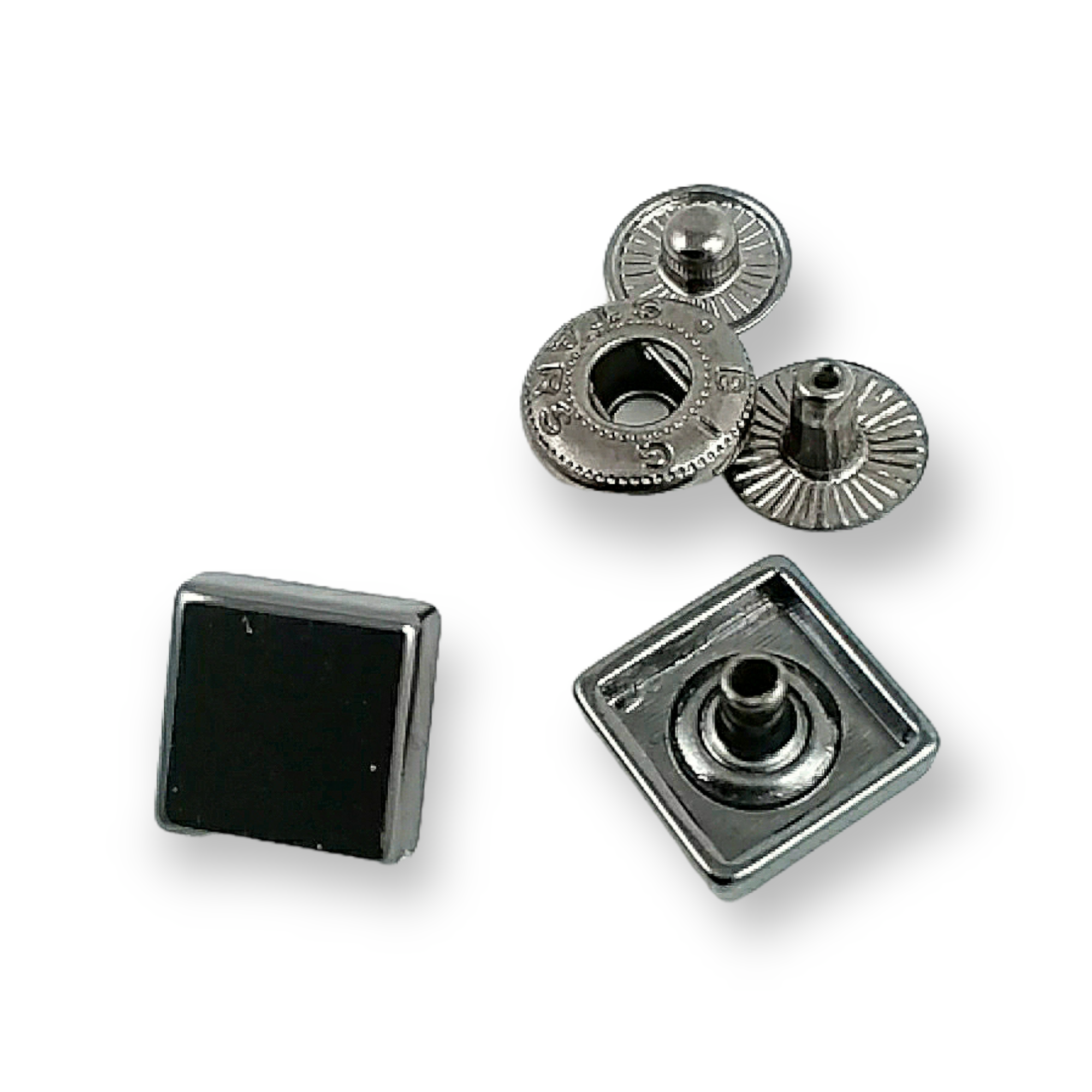Kare Çıtçıt Düğme 11 x 11 mm E 1780