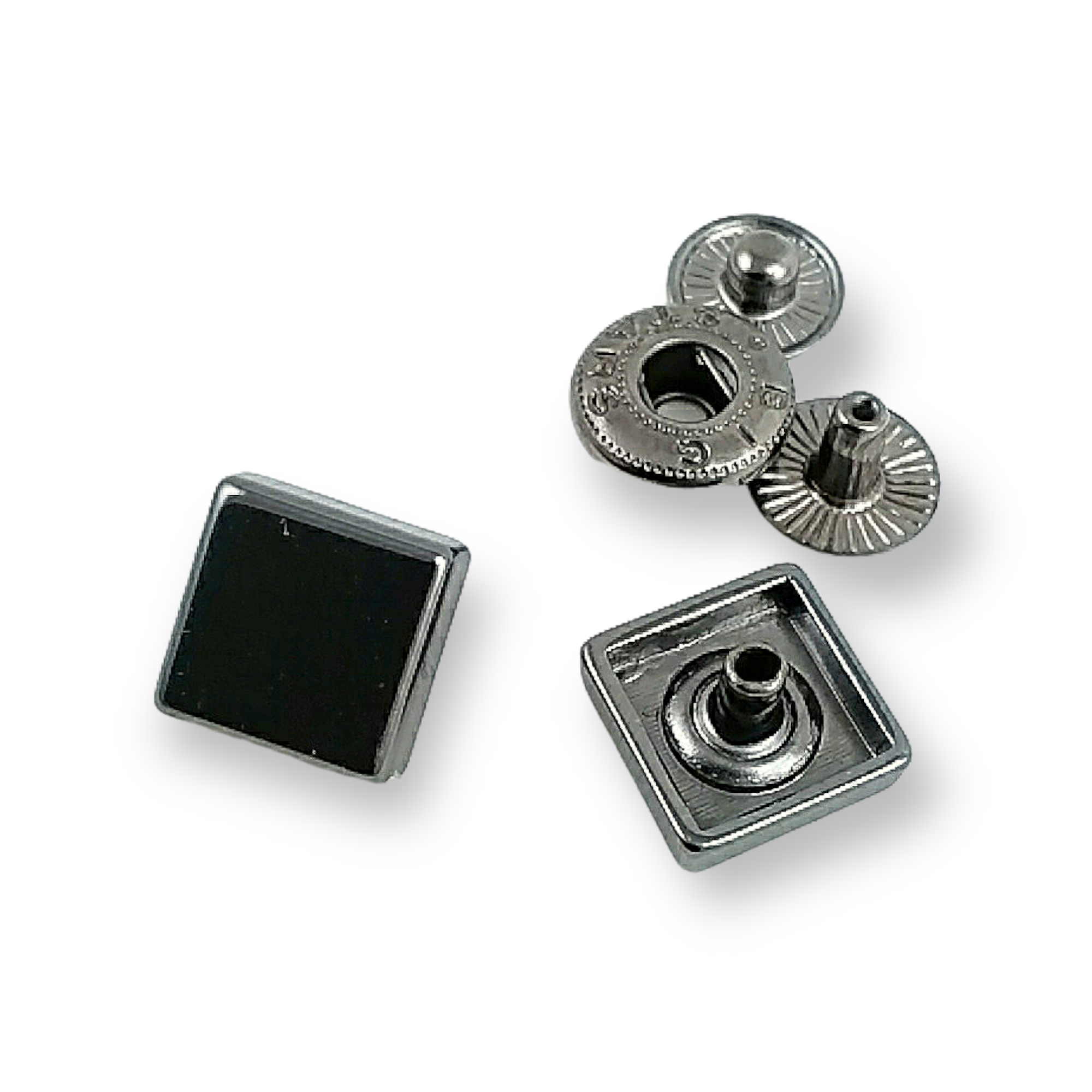 Kare Çıtçıt Düğme 11 x 11 mm E 1780