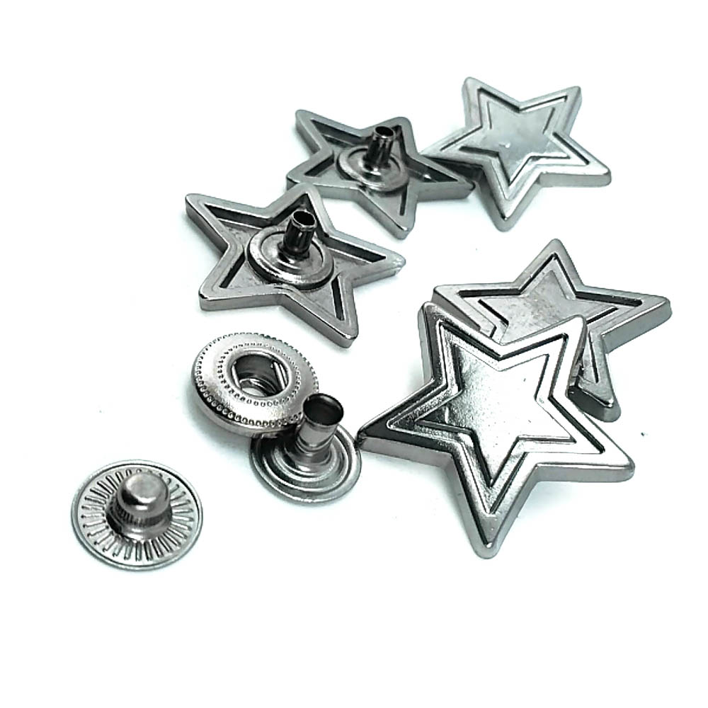 Çıtçıt Düğme Yıldız Şekilli 24 mm - 38 boy E 1903