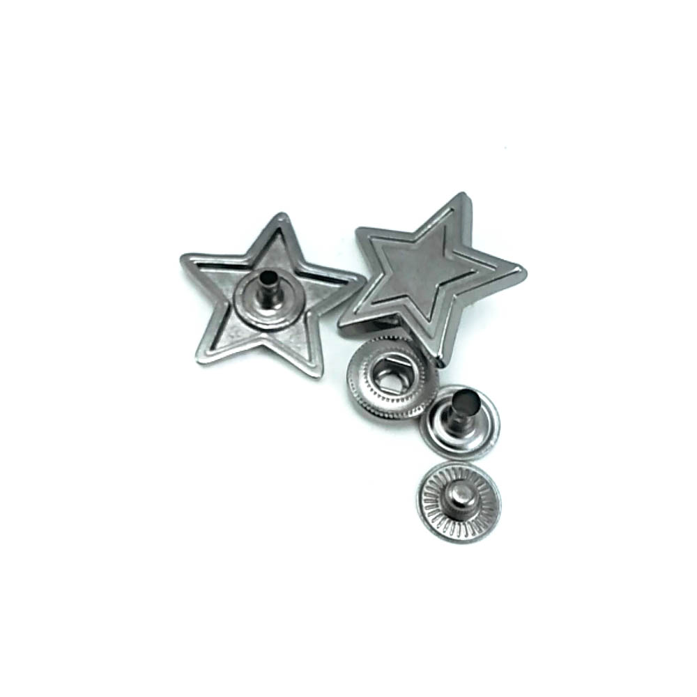 Çıtçıt Düğme Yıldız Şekilli 24 mm - 38 boy E 1903