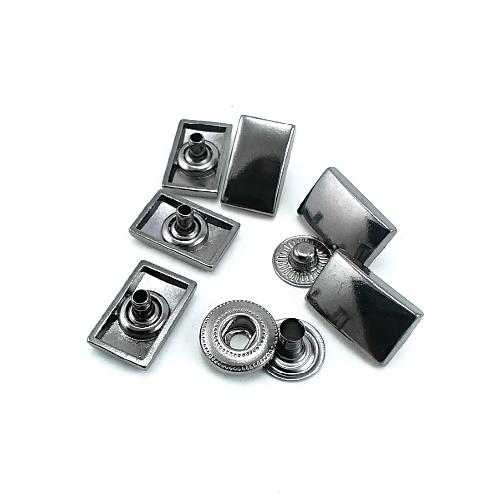 Snap Fasteners Button Rectangle Shape 17 x 10 mm E 1948 Snap Fasteners Button Rectangle Shape 17 x 10 mm E 1948