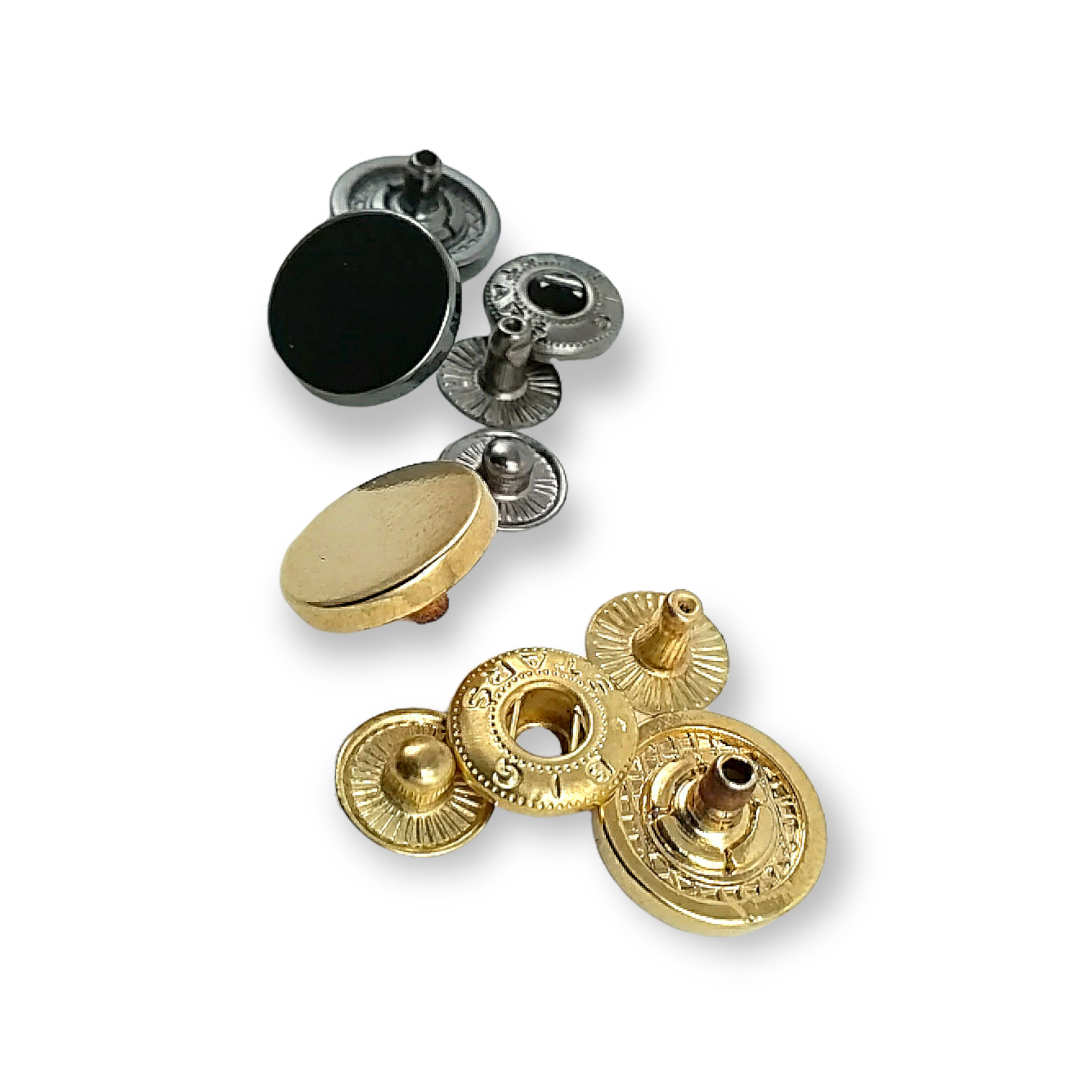 Coin Type Flat Snap Button 15 mm - 24 L E 1957 Coin Type Flat Snap Button 15 mm - 24 L E 1957