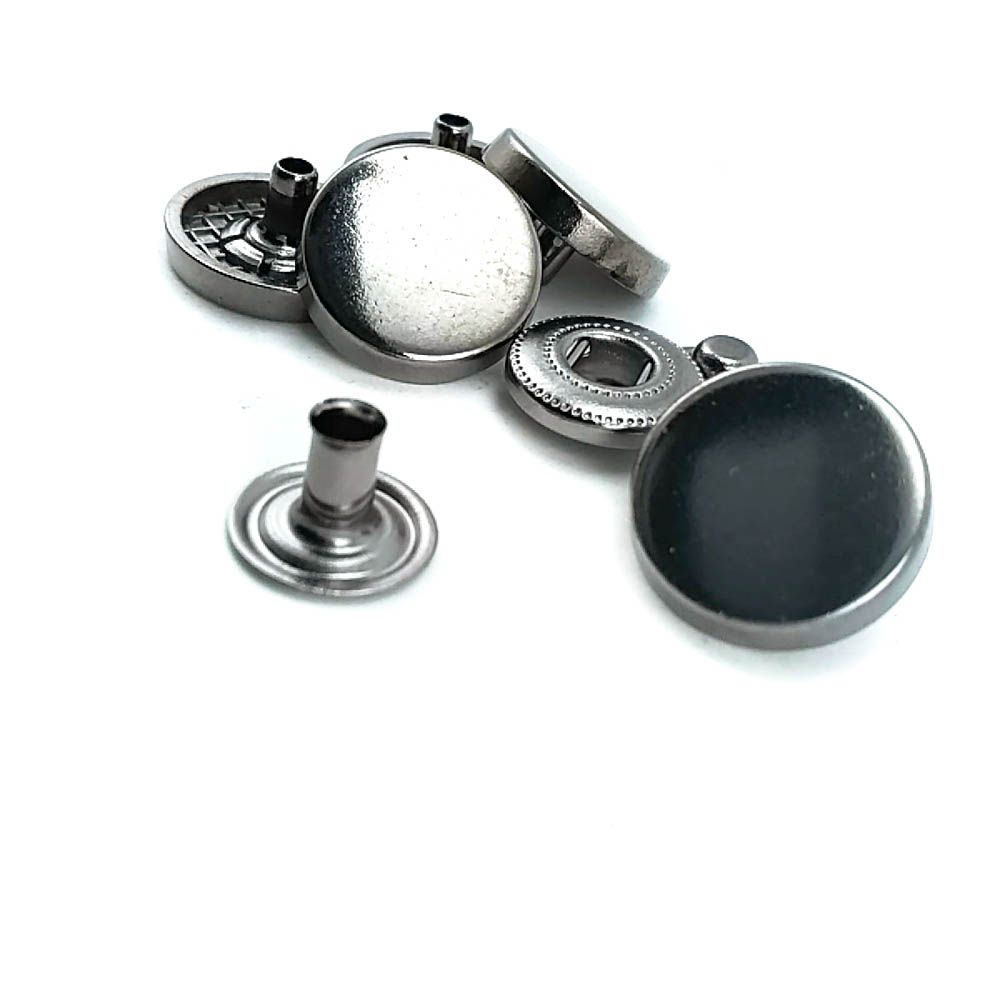 Coin Type Flat Snap Button 15 mm - 24 L  E 1957