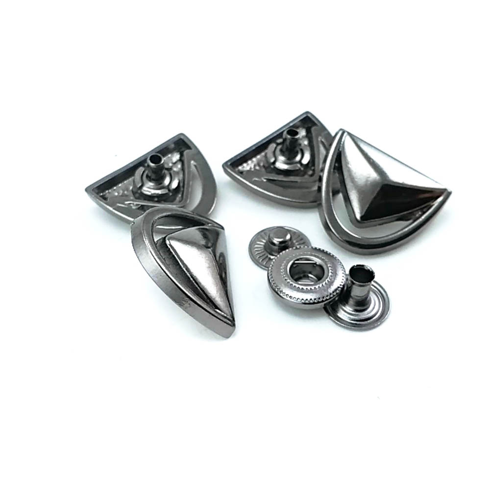 Zamak Snap Fasteners Button Eyelet Design 17 x 22 mm E 1969 Zamak Snap Fasteners Button Eyelet Design 17 x 22 mm E 1969