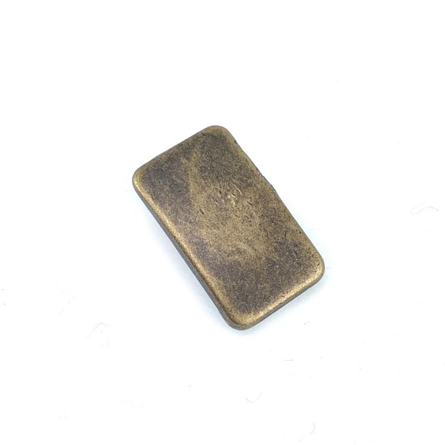 Metal Çıt çıt Düğme Dikdörtgen Tasarım 23 x 13 mm E 198