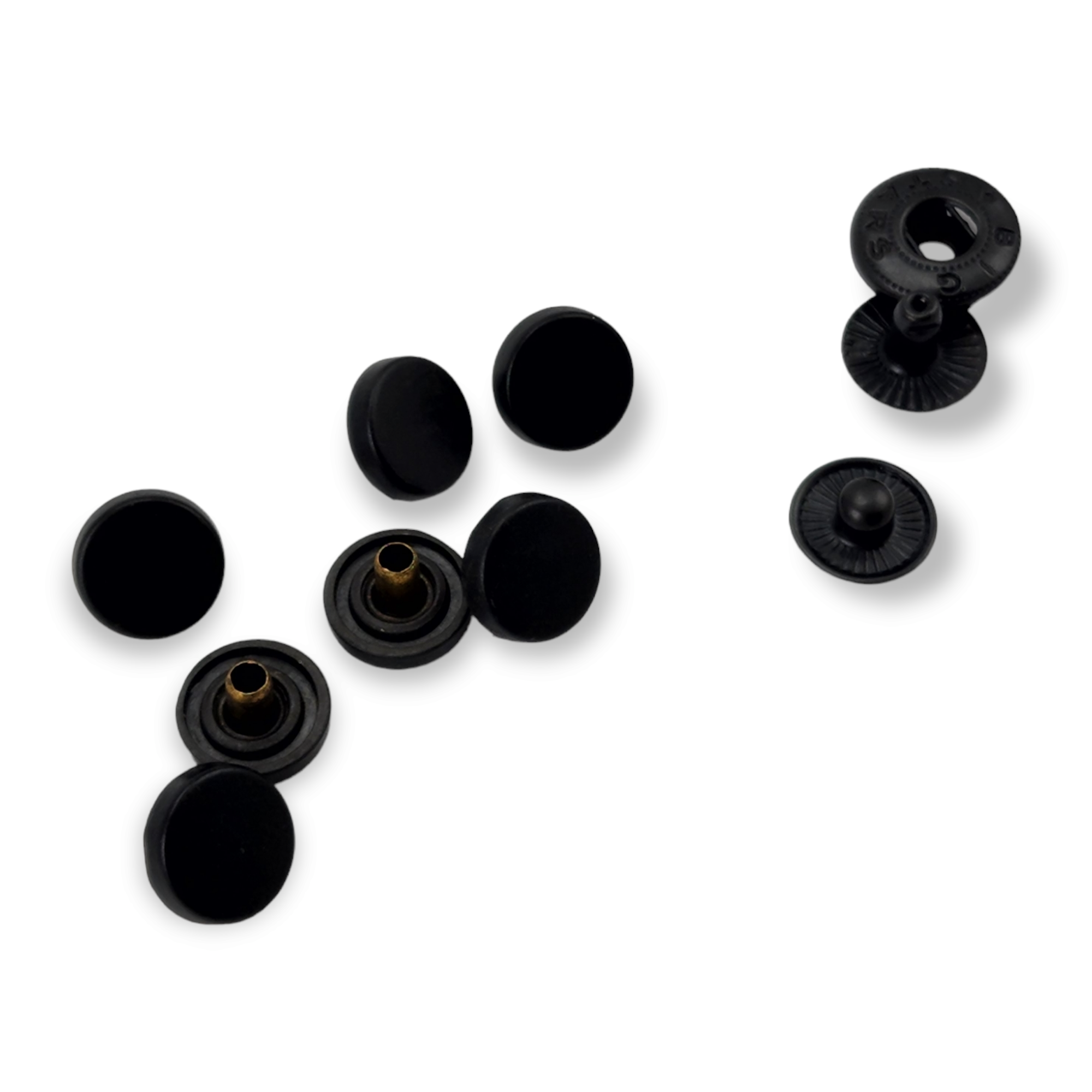 Flat Shape Zamak Snap Fasteners Button 10 mm - 16 L E 1990 Flat Shape Zamak Snap Fasteners Button 10 mm - 16 L E 1990