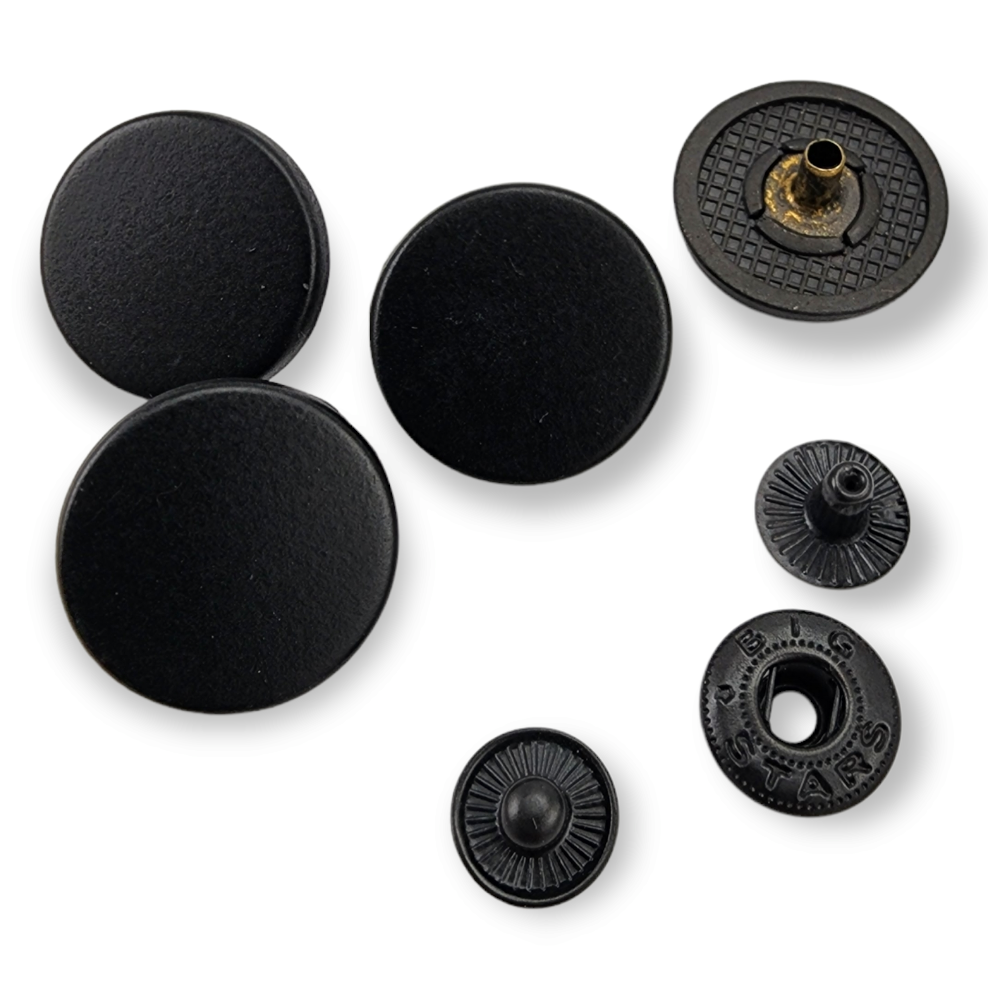 Düz Para Tipi Çıtçıt Düğme 20 mm - 32 boy E 2019