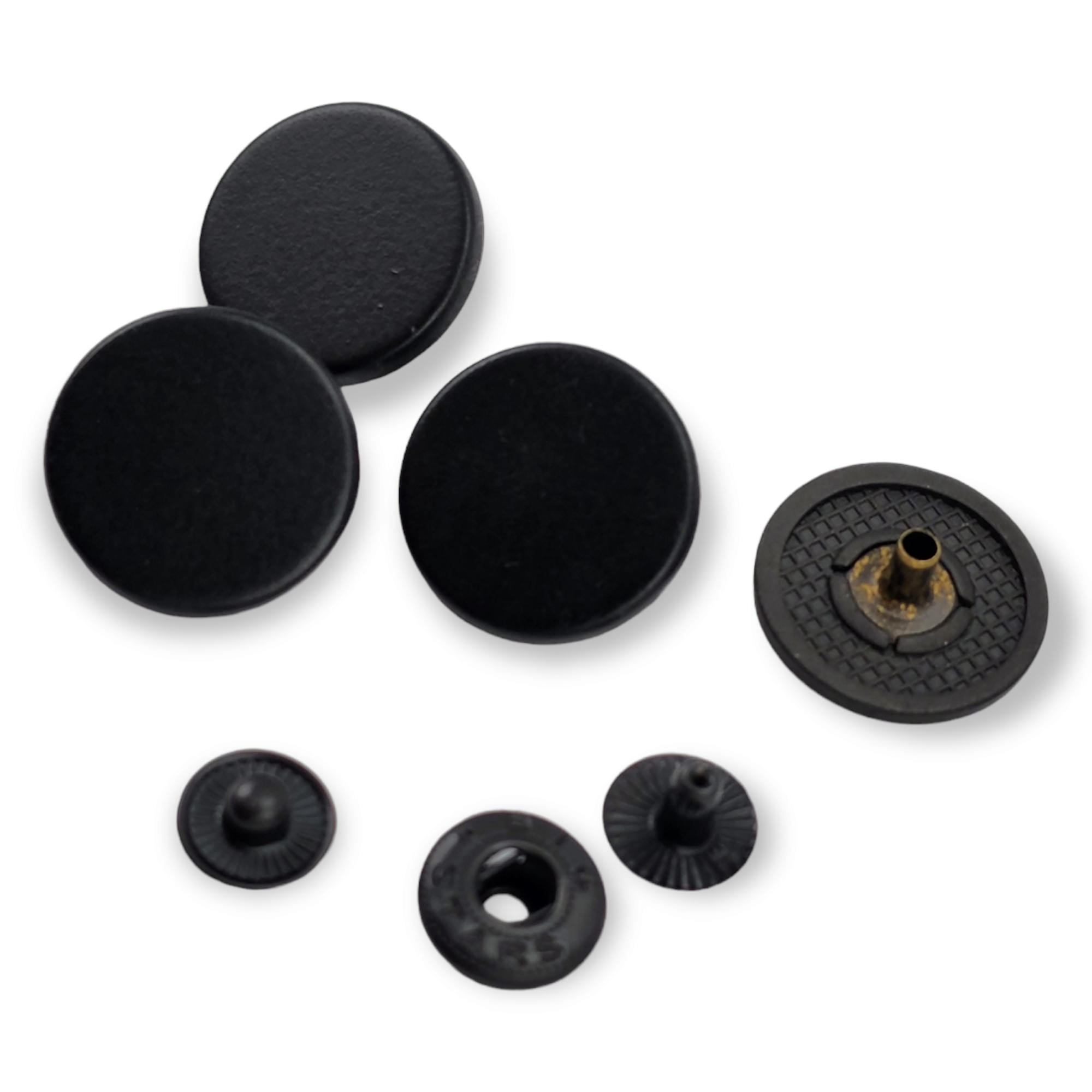 Düz Para Tipi Çıtçıt Düğme 20 mm - 32 boy E 2019