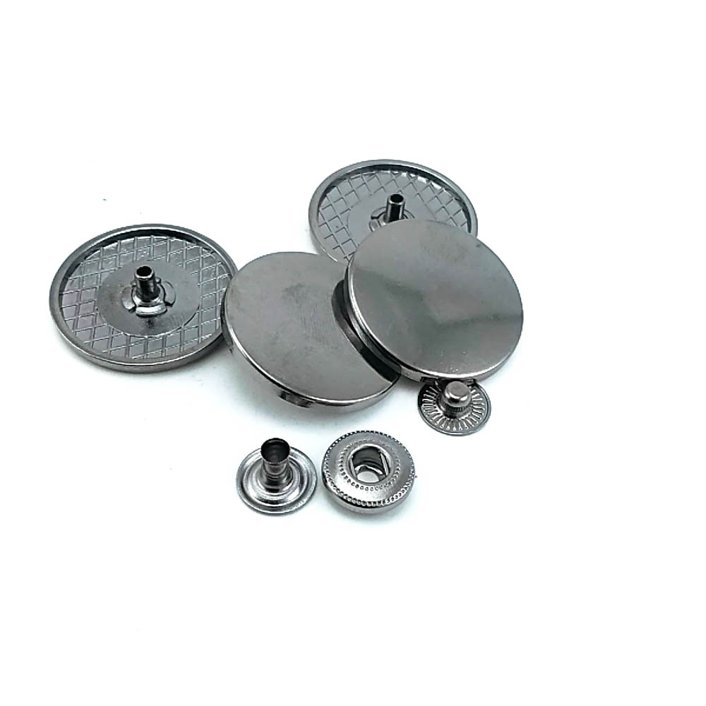 Flat Coin Shape Snap Fasteners Button Outerwear Snap 28 mm - 45 L E 2020