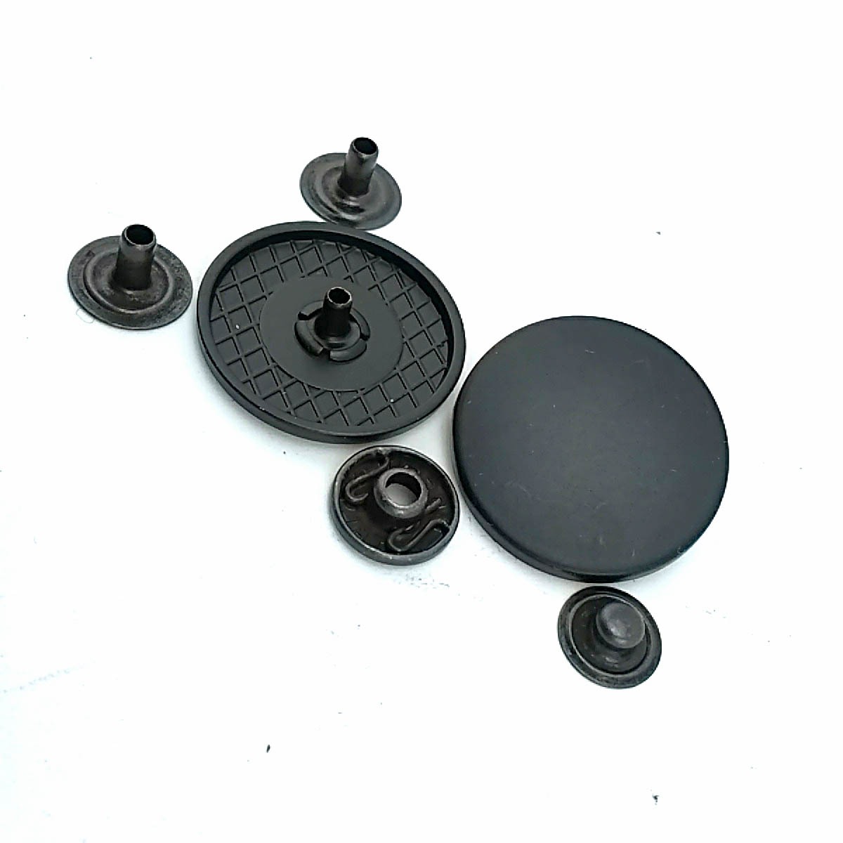Flat Coin Shape Snap Fasteners Button Outerwear Snap 28 mm - 45 L E 2020