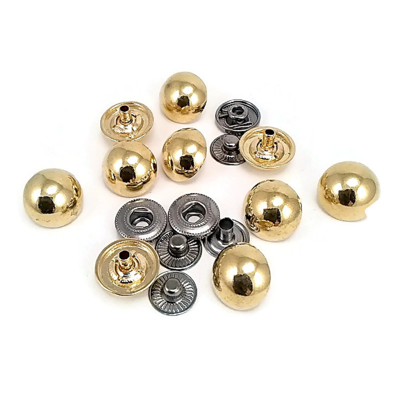 Çıtçıt Düğme Top Düğme Metal 15 mm - 20 boy E 204 Çıtçıt Düğme Top Düğme Metal 15 mm - 20 boy E 204