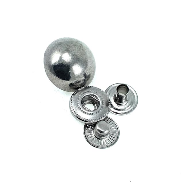 Çıtçıt Düğme Top Düğme Metal 15 mm - 20 boy E 204 Çıtçıt Düğme Top Düğme Metal 15 mm - 20 boy E 204
