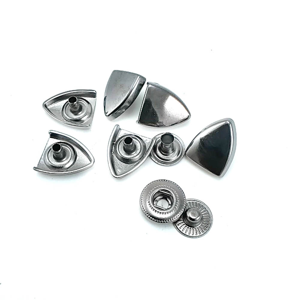 Snap Fastener Button Shield Design 15 x 13 mm E 2064
