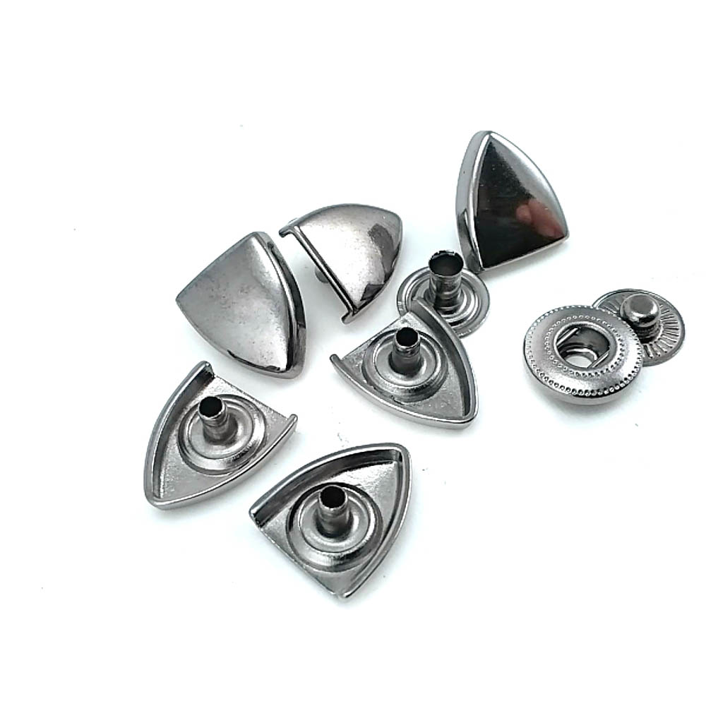 Snap Fastener Button Shield Design 15 x 13 mm E 2064