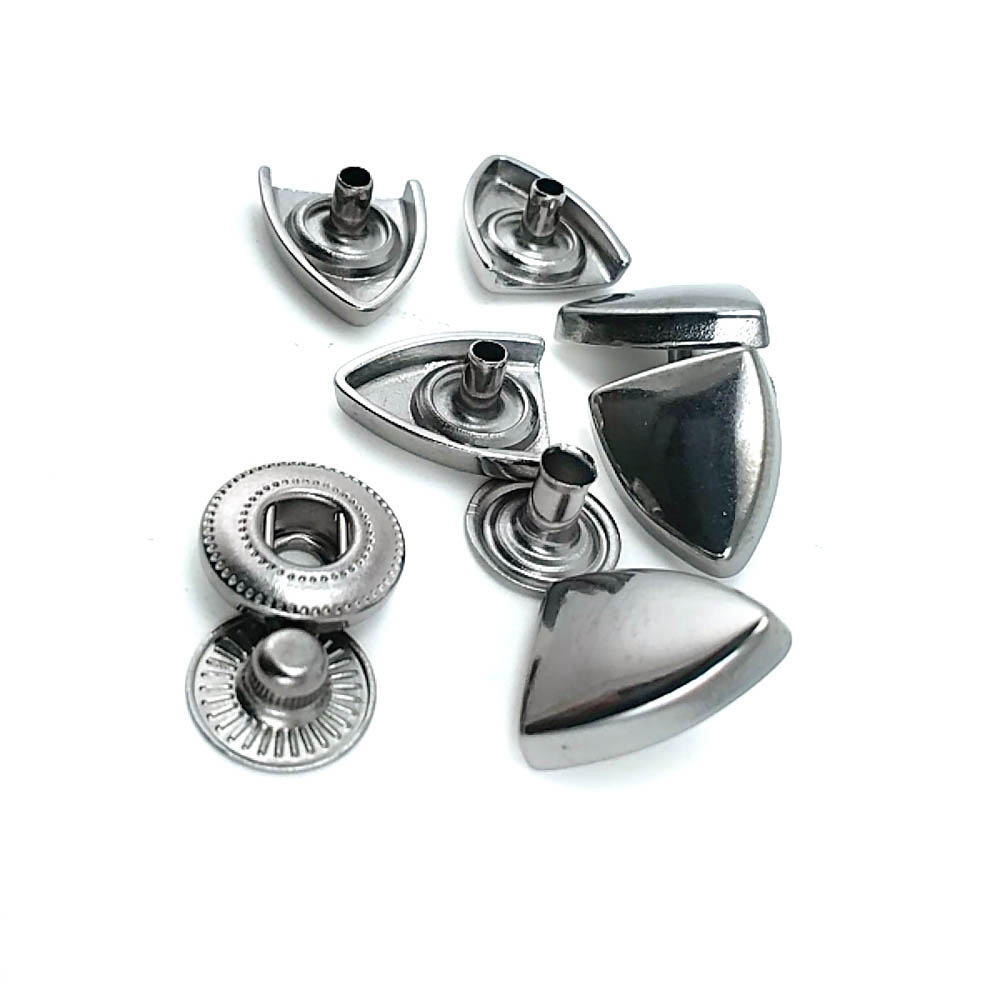 Snap Fastener Button Shield Design 15 x 13 mm E 2064