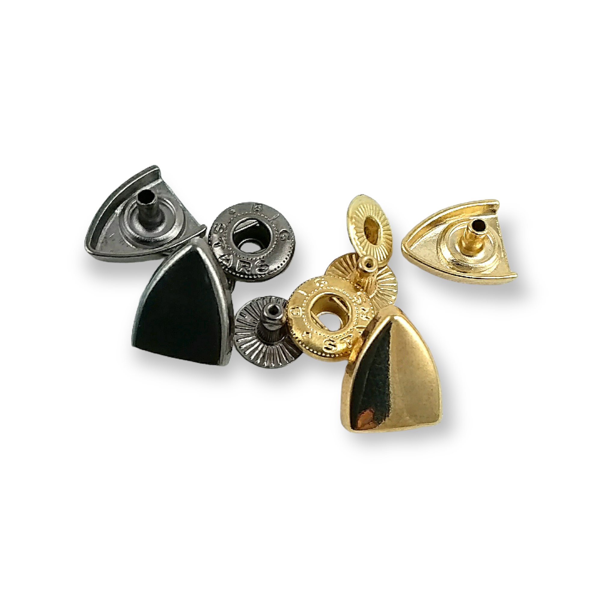 Snap Fastener Button Shield Design 15 x 13 mm E 2064