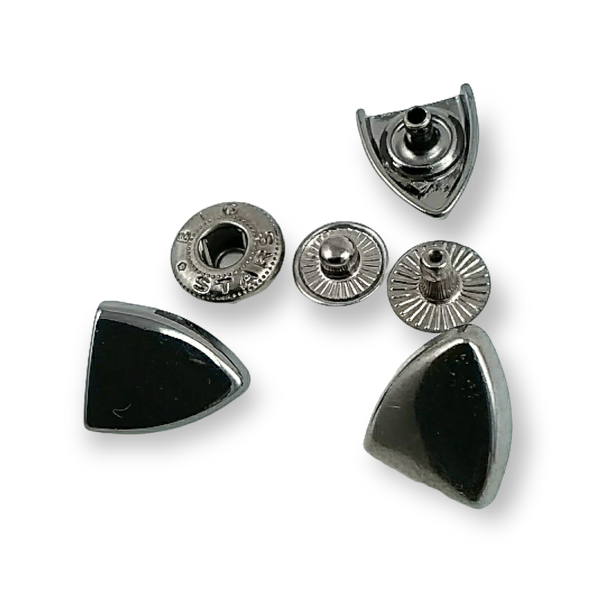 Snap Fastener Button Shield Design 15 x 13 mm E 2064