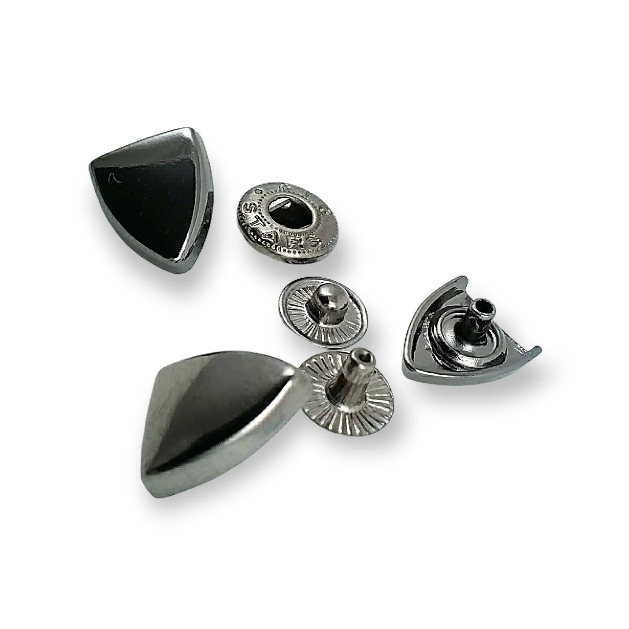 Snap Fastener Button Shield Design 15 x 13 mm E 2064