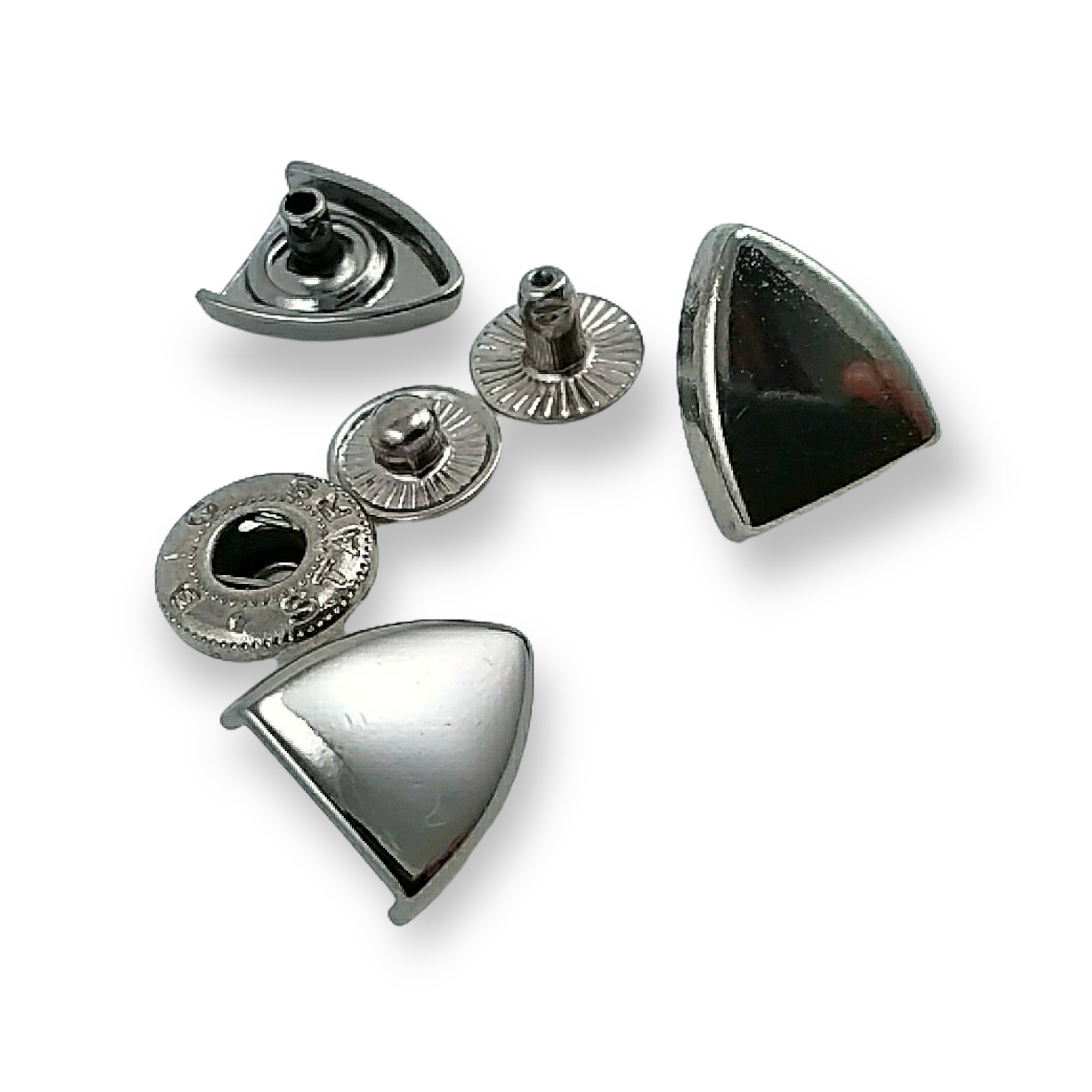 Snap Fastener Button Shield Design 15 x 13 mm E 2064