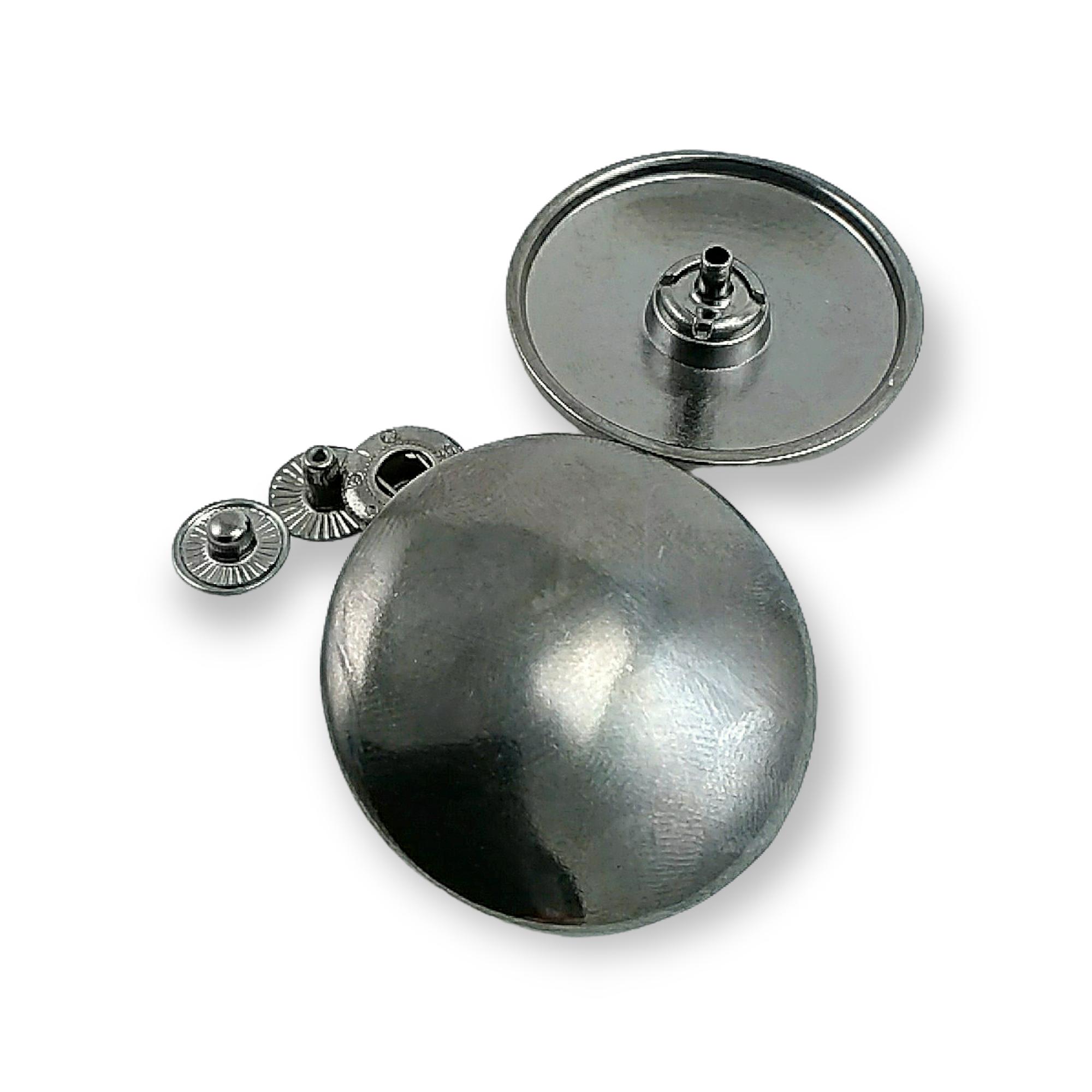 Cambered Snap Button Coat and Jacket Snap Fasteners 39 mm - 64 L E 2217 Cambered Snap Button Coat and Jacket Snap Fasteners 39 mm - 64 L E 2217