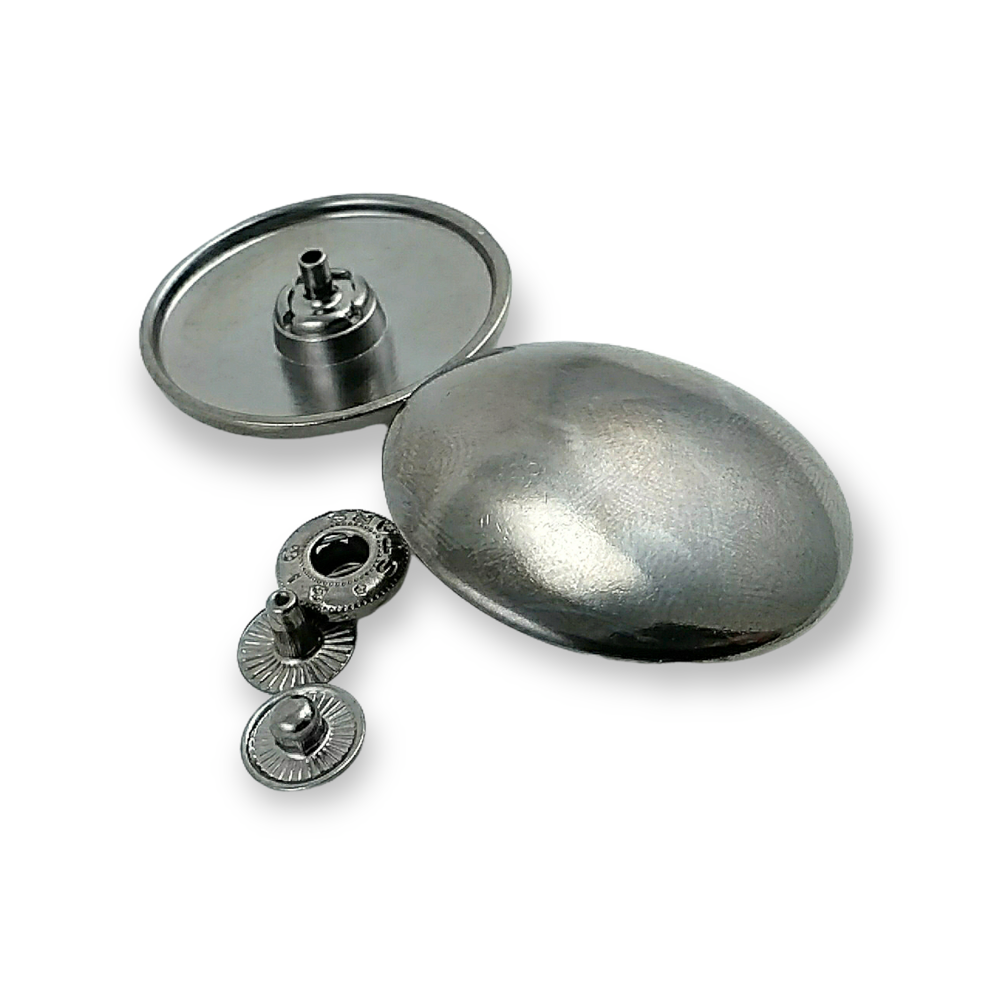 Cambered Snap Button Coat and Jacket Snap Fasteners 39 mm - 64 L E 2217 Cambered Snap Button Coat and Jacket Snap Fasteners 39 mm - 64 L E 2217