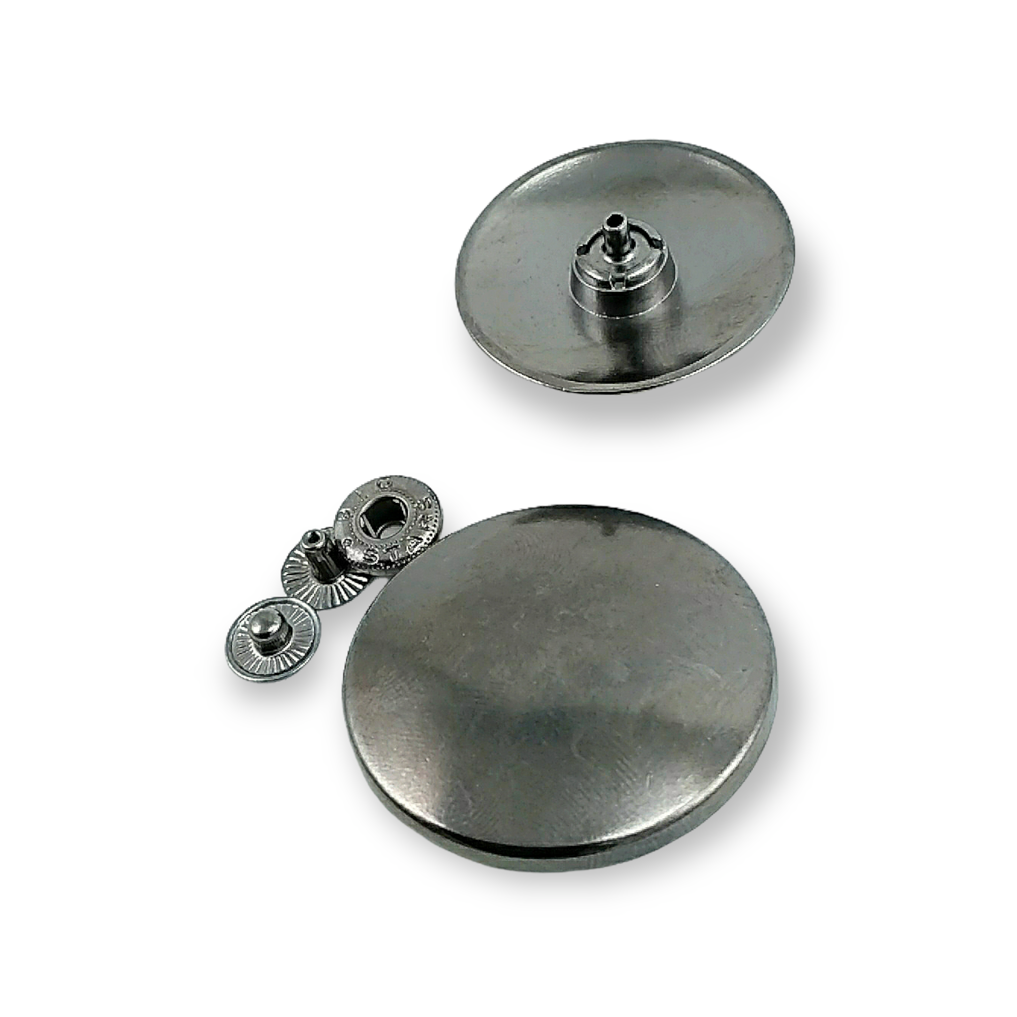Cambered Snap Fasteners Coat and Jackets Snap Button 39 mm - 64 L E 2219 Cambered Snap Fasteners Coat and Jackets Snap Button 39 mm - 64 L E 2219