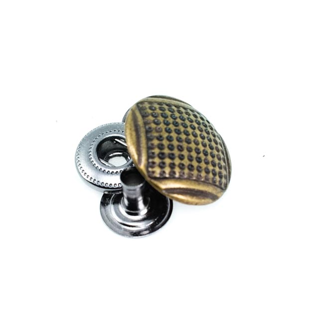17 mm Snap Fastener front and detail view