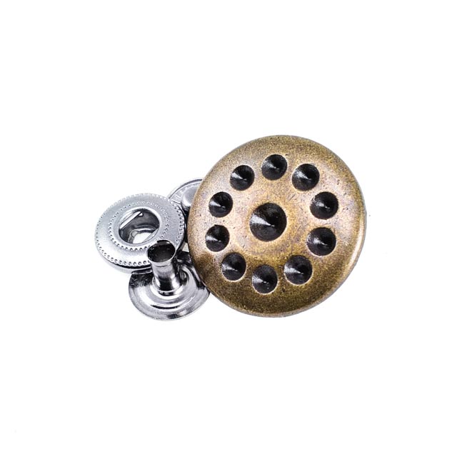 Taşlı Çıtçıt Düğme 22 mm 36 boy E 292