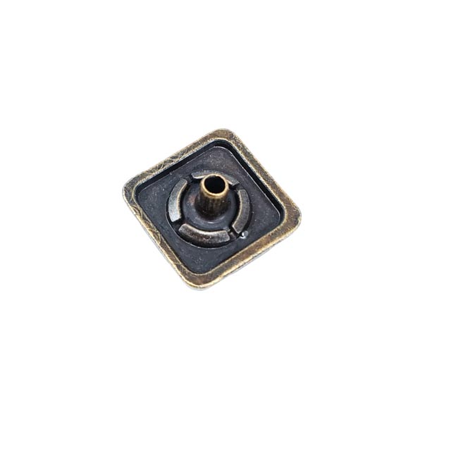 Çıtçıt Düğme Kare Domino Desen 15 x 15 mm E 293