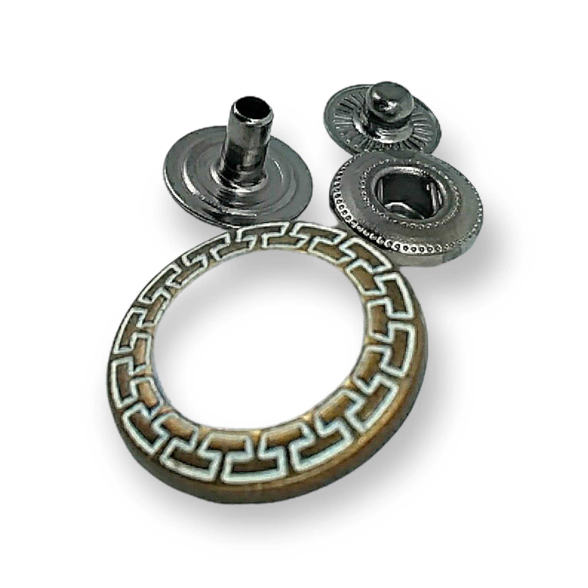 Mineli Çıtçıt Düğme 22 mm - 36 boy Ceket ve Mont Düğmesi E 421 MN V1 Mineli Çıtçıt Düğme 22 mm - 36 boy Ceket ve Mont Düğmesi E 421 MN V1
