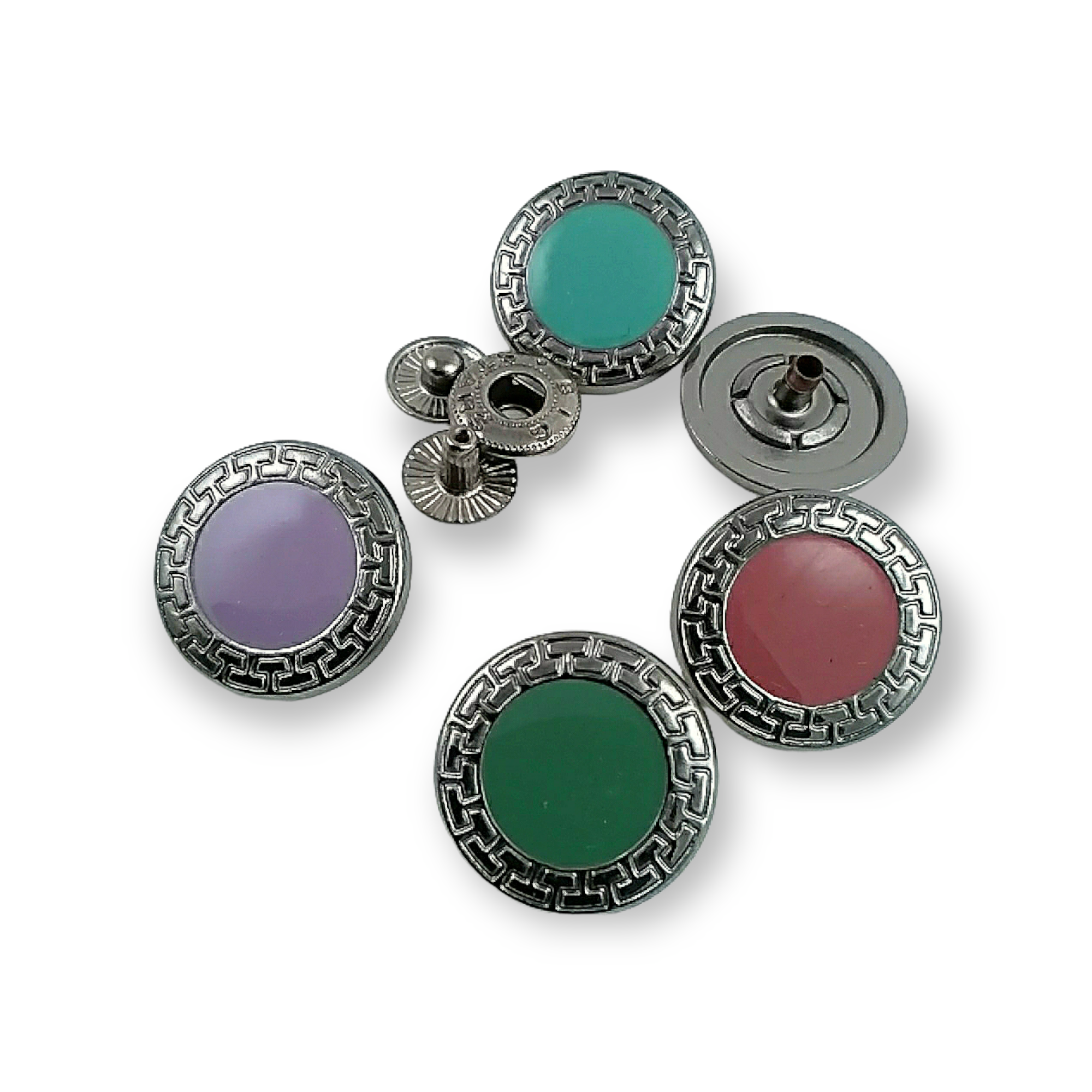 Mineli Çıtçıt Düğme 22 mm - 36 boy Ceket ve Mont Düğmesi E 421 MN V1 Mineli Çıtçıt Düğme 22 mm - 36 boy Ceket ve Mont Düğmesi E 421 MN V1