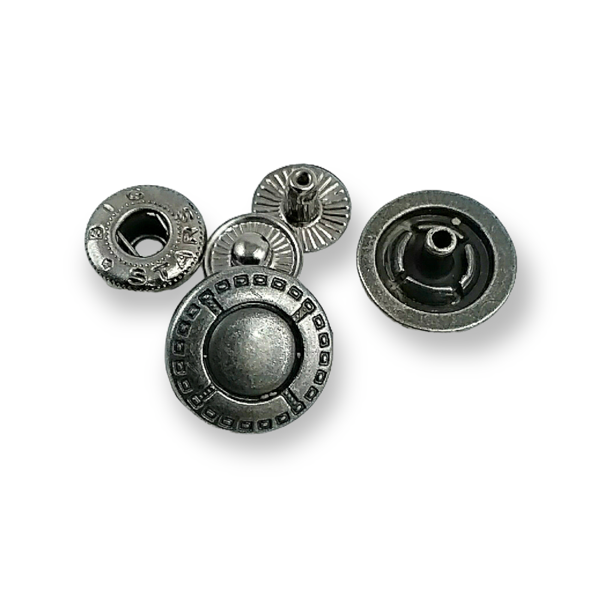 Zamak Çıtçıt Düğme Mont ve Ceket Çıtçıtı 17 mm - 28 boy E 428 V1 Zamak Çıtçıt Düğme Mont ve Ceket Çıtçıtı 17 mm - 28 boy E 428 V1